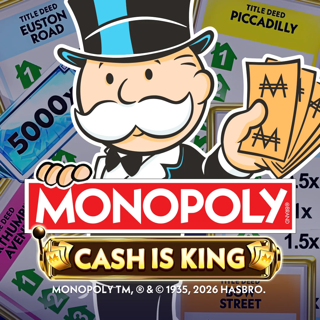 Redtiger : Monopoly Cash Is King - CAMPSLOT138