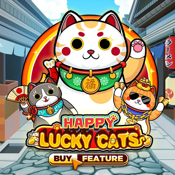 Microgaming : Happy Lucky Cats - CAMPSLOT138