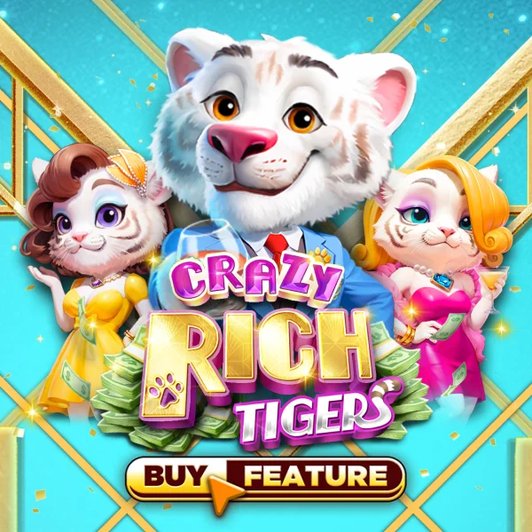Microgaming : Crazy Rich Tigers - CAMPSLOT138